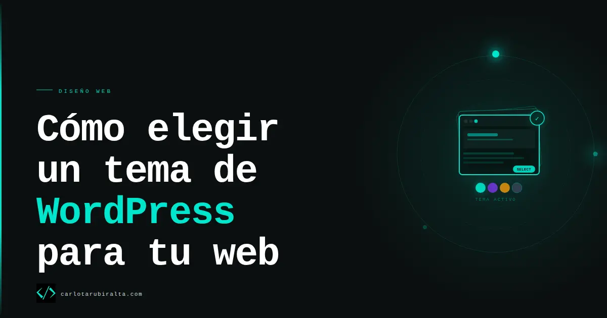 Como elegir el tema para WordPress